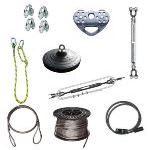 12mm Zipwire Kit - Bronze Tree to Support