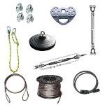 12mm Zipwire Kit - Bronze Tree to Tree