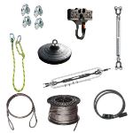 12mm Zipwire Kit - EZ Clip Tree to Support