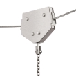 Commercial 10mm Fast Speed Playground Zip Wire Kit