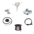 Commercial 10mm Moderate Speed Playground Zip Wire Kit